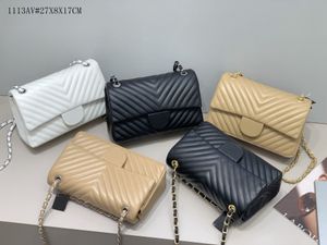 New Brand Tote Bag Designer Bag Real Couro AAA Aaa Qualidade Correnturas de ouro