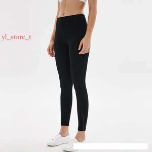 LL High Quality Comfort Yoga Pocket Leggings Fast and Free High Waist Capris Seamless Align Running Lulumon Leggings Lulumon Skirt 7801