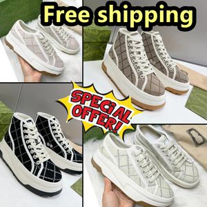 Designer Tennisschuhe Leinwand Schuhe Beige blau gewaschene Jacquard Denim Frauen Schuhe Ace Gummi -Sohle gestickt 1977 Casual Sneakers Populäre Schuhe