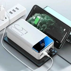 Cell Phone Power Banks New 200000mAh portable fast charging PowerBank 3 USB PoverBank external battery charger J0428
