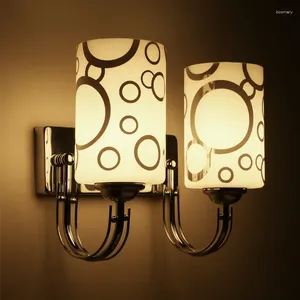 Lâmpada de parede moderna luminárias pequenas led casa interior sconnce mini metal quarto leitura