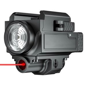 Światła taktyczna broń Pistolet światło czerwony zielony laserowy celownik Pistol Light Red Green Dot Sight Combo ładowarka do pikatyny