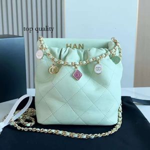 Lambskin Leather Pochette Shopper Luggage Bag Top Quality Women Crossbody Large Tote Satchel Beach CC Shoulder Bags Mini Gold Chain Clut 5015