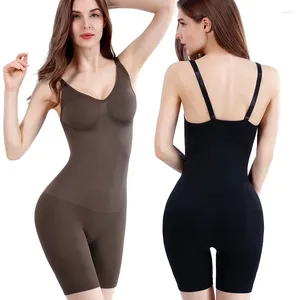 Shapers femminile corsetto body ladies ladies a colore solido cesta che modella comoda pellicola e trasparente show figura