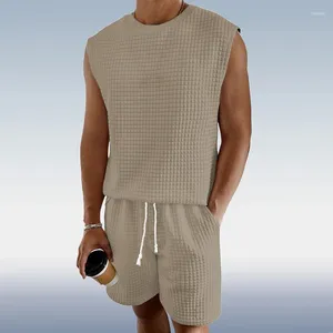 Tute da uomo 2024 Abbigliamento estivo Giappone e Corea del Sud Casualmente Shorts Shorts Shorts a due pezzi