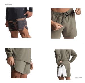 Lu Lu L Yoga Men Summer Casual Back Pocket Design Camouflage Sweat Shorts Running Sports Workout Drawstring Midje Gym Shorts Men Lu Lememm Wokrout Fashion Clothing 31