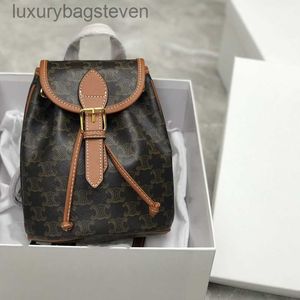 Hög nivå Original Cellin Designer Väskor Liten ryggsäck Mångsidig dragkonst med en axel vintage mini Womens Diagonal Cross New Style med varumärkeslogotyp