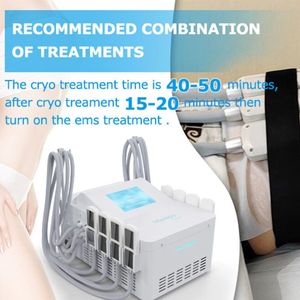 Schönheitsausrüstung 8 EMS Cryo Pads Therapie Maschine Kryoskin Kryotherapie Kriolipolizo Kryolipolyse Cryolipolyse Slimming Device Pro