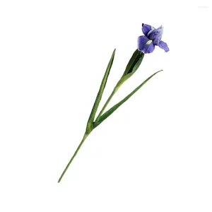 Dekorative Blumen künstliches Blumenbüro Iris gefälschte Simulation Hochzeit Floweration Faux