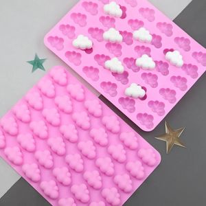 Moulds 36 Cavities Cloud Shape Silicone Mold Fondant Cake Decor DIY Jelly Ice Cube Pudding Baking Tool Epoxy Resin Mold Bakeware