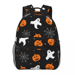 School Bags Halloween Ghosts 3d Print Bag Set For Teenager Girls Primary Kids Backpack Book Children Bookbag Satchel