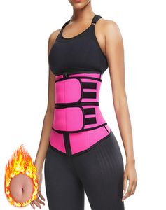 Elastisk sportmidja Belly Slim Trainer Trimmer Body Bastu Sweating Slim Wrap Brace Weight Lose Lumbal Belt Wrap Brace Support1765221