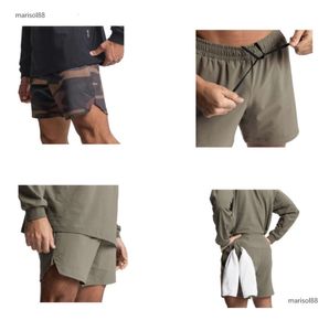 Lu Lu L Yoga Men Summer Casual Back Pocket Design Camouflage Sweat Shorts Running Sports Workout Drawstring Midje Gym Shorts Men Lu Lememm Wokrout Fashion Clothing 22