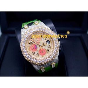 Automatic Watch AP Luxury Uhren für Männer Audemar Pigue 4027 Royal Oak Offshore Customized Automatic Dual Camel Belt FNMR