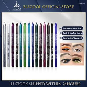 Tattoo Inks 10PCS/Pack Double-headed Pen Waterproof And Durable Non-marking Eyebrow Pencil Oil-proof Not Blooming Nature Eyeliner