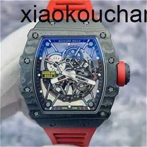 デザイナーMiersrich Automatic Movement Top Factory Carbon Fiber Automatic RM35-02 Fiber Ship byauxf