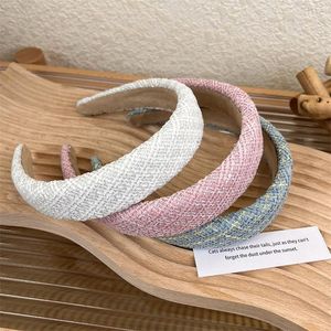 Sweet Knitting Cloth Sponge Headband per donne Girls Daily Shopping Vesti alla testa