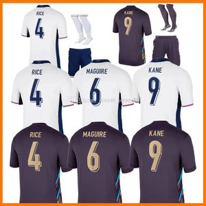 24 25 Toone Soccer Jerseys Russo Angleterre Kirby White Bright Saka 2024 2025 Kane Sterling Rashford Sancho Grealish Englands Men Kids Kit Football Shirt