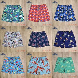 Sea Turtle Vilebrequin Micro Elastic Quick Dry Wind Surfing Beach Pants Flower Mens Home Casual Shorts