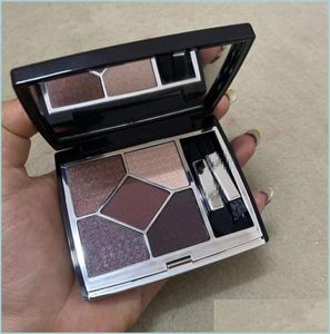 Marca de sombra para os olhos Sombra de olho 5 cor com pincel Look Edition for Girl Coeurs Couture High Eyeshadow Palette Drop Delivery 2022 Heal8706776