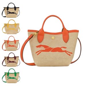 Top quality Raffias woven Luxury Designer bag Womens vacation top handle beach Straw Basket CrossBody Clutch Tote Bag mens fashion sling Sho