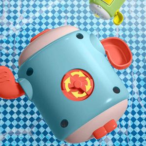 Baby Bad Spielzeug Schwimmbad Spielzeug Wasser Schwimmbaby Spielzeug schwimmend Wind -up -Spielzeug für Babybad keine Batterie süße Cartoon Ente/Schweinemuhrarbeit für Pool