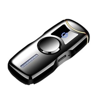 Slim Cigar Fingertips Hot Electric Arc Rökningstillbehör ljusare USB Elektrika