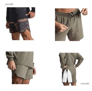 Lu Lu L Yoga Men Summer Casual Back Pocket Design Camouflage Sweat Shorts Running Sports Workout Drawstring Midje Gym Shorts Men Lu Lememm Wokrout Fashion Clothing 48