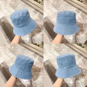 Designer Brand Designs alla moda Denim Blue Vintage Fisherman Hat 240409 Qualità originale