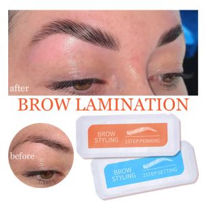 Enhancers Brand Brow Lamination Kit Safe Perming Brow Lift Set Eyebrow Lifting Eyebrow Enhancer Brows Styling Beauty Salon Home Use Makeup