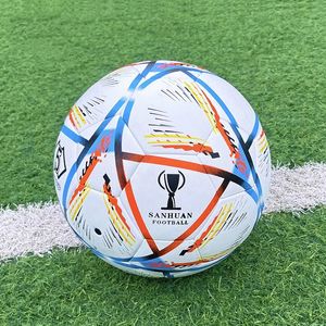 Standard Size 4 Size 5 Football Children Adults Indoor Outdoor Game Ball PU Adhesive Wear-resistance Anti-slip Soccer Ball 240415