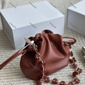 Tasarımcı Çanta Yumuşak Cowhide Omuz Çantası Kadın Çanta Moda Tote Çanta Crossbody Çanta Ayarlanabilir Omuz Kayışı Lady Messenger Çantası Donut Zinciri Hobo Çanta