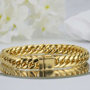 Wholesale Women Mens Personalized 18k Gold Link Bracelet Silver 4mm/6mm/8mm Cuban Chain Bracelet for Women Men