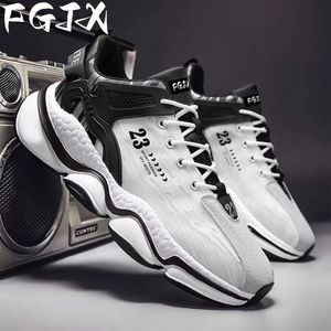 2024 Spring och Autumn New Men's Sports Basketball Shoes Fashion Trend Breattable Shoes Gai