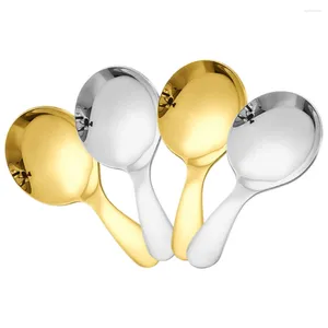 Spoons 4 Pcs Mini Ice Cream Scoop Home Accessory Appetizer Convenient Tea Dessert Accessories Tasting Small