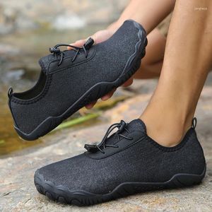 Casual Shoes Water For Men Summer Men's Cross-Trainer Barefoot minimalistiska sko Wide Toe Box Women's Trail Runner Sneakers