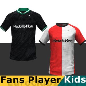 2024 2025 Feyenoords Jahavnbakhsh Soccer Jerseys Gimenez 24 25 Men Kids Socks Kits Trauner 4th Football Shit