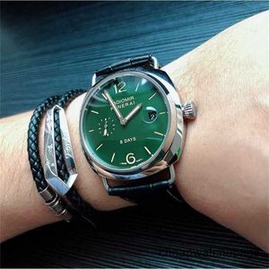 Luxusuhren für Herren Mechanical Watch Panerei Schweizer Automatische Bewegung Sapphire Mirror 44 mm importiert Gummi -Uhrband -Marke Italien Sport Armbandwatch ZPMQ