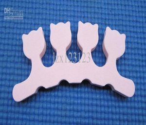 50 PCSLOT Pinkcat Art Art Soft palce separator do pielęgnacji paznokci Manicure7440844