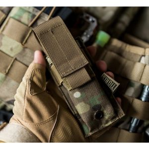 Holster Onetigris Molle Single Pistol Mag Beutel 1000d Nylon Glock Magazine Taillengürtel Multitool Beutel Taschenlampe Holster