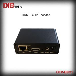 レシーバーOTVENC1ミニビデオストリーミングIPTVメディアHD HDMI H.265 H.264 Wowza Facebook YouTube RTSP UDP RTMP HTTP SRTネットワークエンコーダ