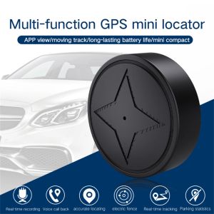 Tillbehör GPS Tracker Strong Magnetic Car Vehicle Tracking Antilost Antitheft Device Mini Portable Precise Positioning GPS Locator