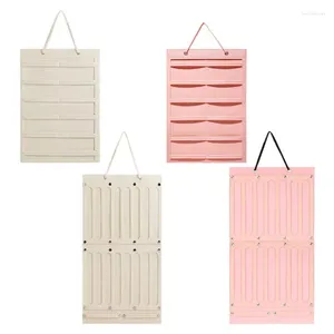 Aufbewahrungsboxen Haarclip Organizer Rack Wandmontierte Stirnbänder Bögen Zubehör Stirnbandhalter Haus für Tür