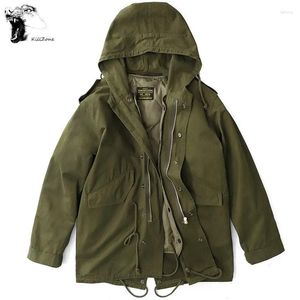 Kurtki polowe wojskowe Vintage M51PARKA3-IN-1 Płaszcz z wyjmowaną wewnętrzną wagą wagi ciężkiej OG107 AMEKAJI Oryginalne ponowne wydanie M-51