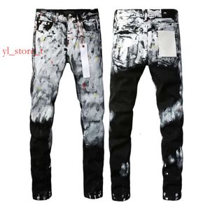 Tasarımcı Mor marka kot pantolon erkekler için kadınlar mor kot yaz deliği kalite rahat ve ince nakış mor jean sokak retro gri mor kot 2921