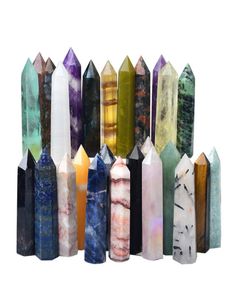 Natural Crystal Point Arts Ornament Chakra Heilung Reiki Energy Stone Mineral Quarz Säule Zauberstab 56 cm Länge3066775