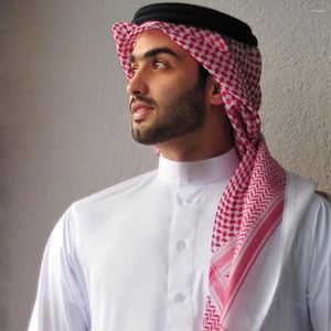 Battaniyeler Arap Shemagh başörtüsü Arap Türban Pamuk Çöl Eşarp Jacquard Keffiyeh Arap Kostüm Aksesuarları Battaniye