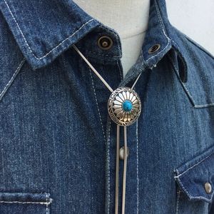 Oryginalny design Bolo Ties Stal nierdzewna linowa wisiorek Bolo krawat dla mężczyzn osobowość szyi