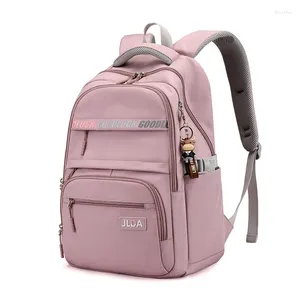 Backpack Japanese Girls High School Sacos de grande capacidade para bolsos de vários bolsos Kawaii Harajuku Bolsa de viagem fofa