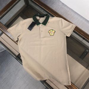 マンデザイナー服を着た男子ティーポロス2024ファッションブランドポロスサマービジネスカジュアルスポーツTシャツランニングアウトドア半袖